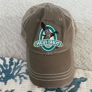 Hevi-Shot Brown Cap with Embroidered Logo